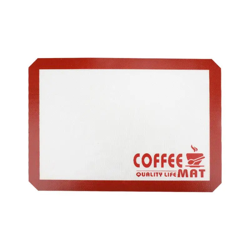 Silicone Table Mat for Coffee Machine, 1 Count Non-Slip Heat Resistant Coffee Machine Mat, Fashionable and Minimalist Coffee Mat, Household Coffee Bar Accessories