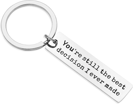 Love Keychain for Couples Birthday Gift for Husband Boyfriend Valentines Day Gift for Girlfriend