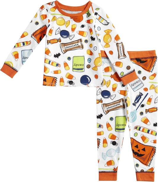 Baby Boys' Halloween Candy Pajamas