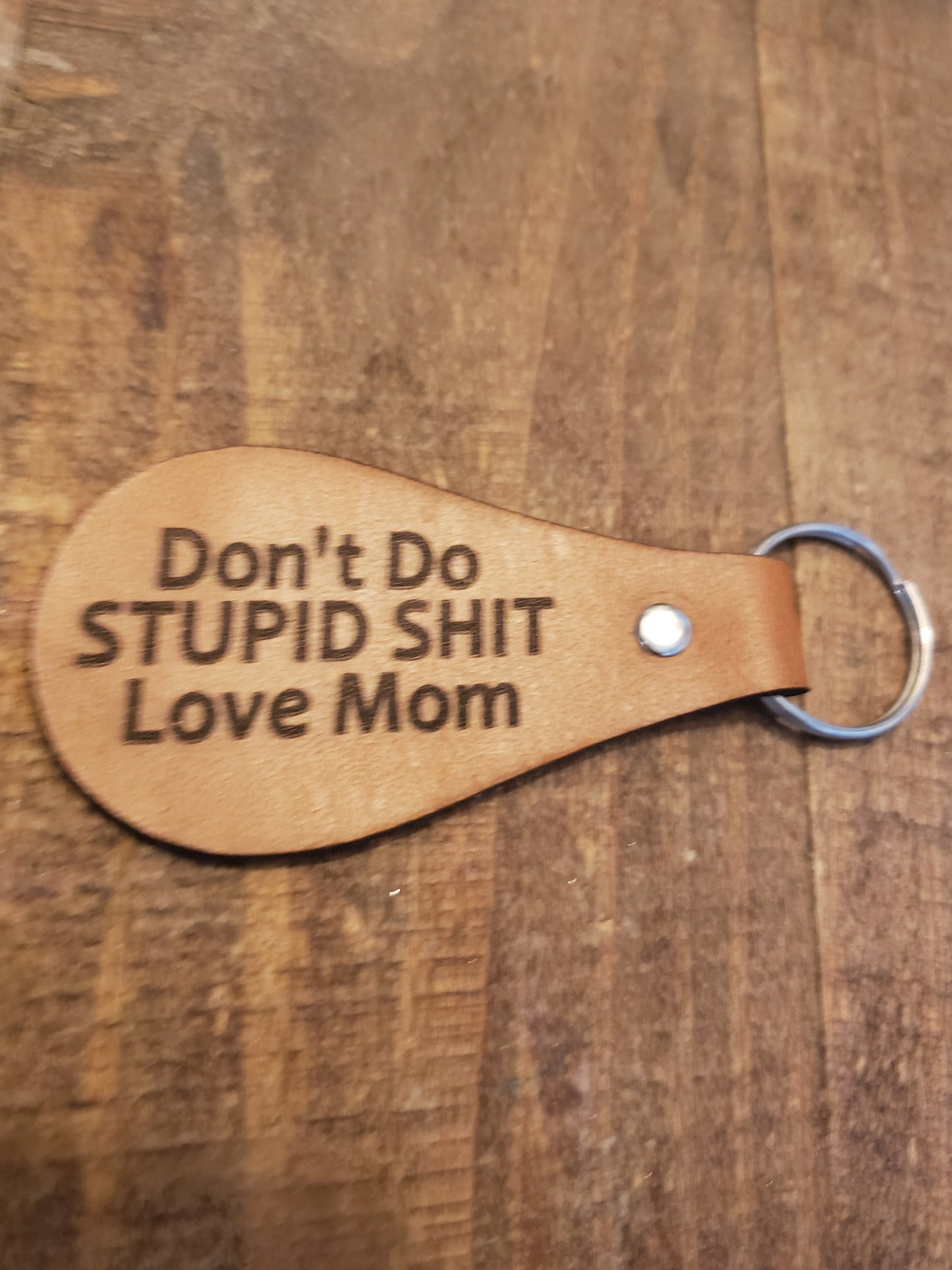 Funny keychain love mom